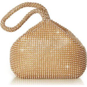 BABEYOND Women's Rhinestone Clutch Evening Bags Sparkly Glitter